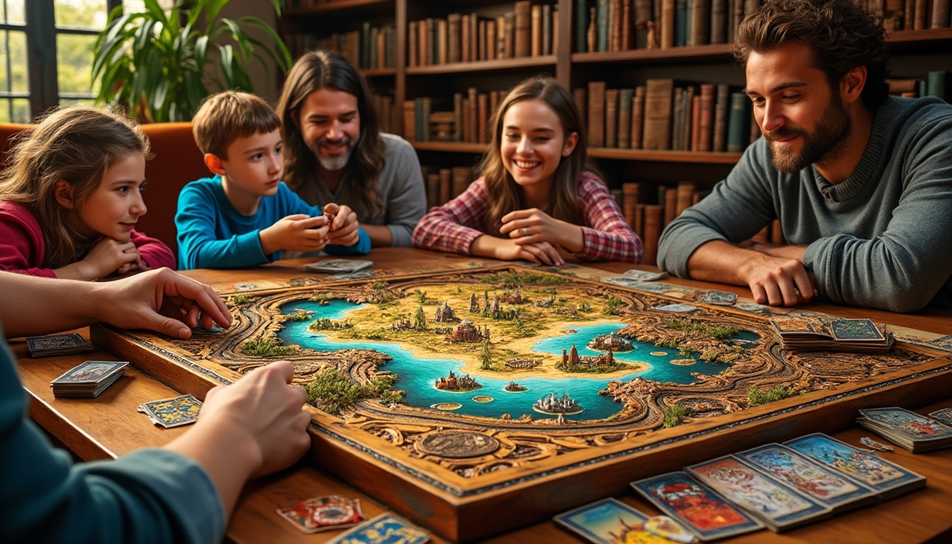 découvrez l'univers captivant des jeux de société narratifs, où chaque partie devient une aventure immersive. plongez au cœur de l'action, interagissez avec des personnages fascinants et façonnez l'histoire qui se déroule autour de vous. idéal pour les passionnés de récits et de stratégies, ce guide vous aide à choisir le jeu parfait pour des soirées mémorables entre amis ou en famille.